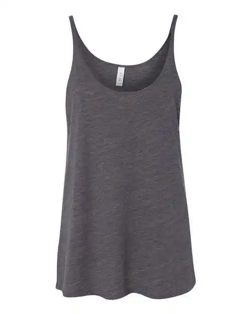 Bella + Canvas 8838 Women’s Slouchy Tank Asphalt Slub