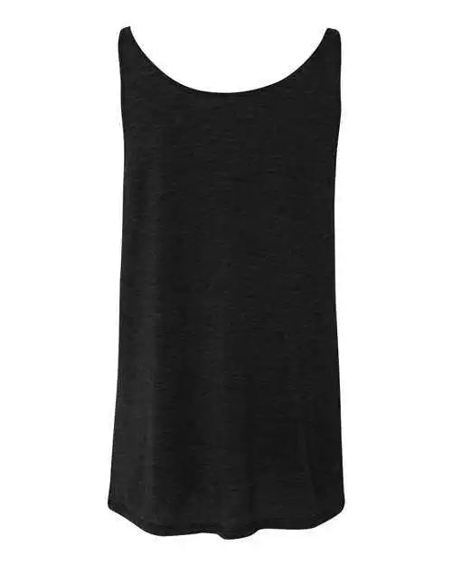 Bella + Canvas 8838 Women’s Slouchy Tank - Black Heather
