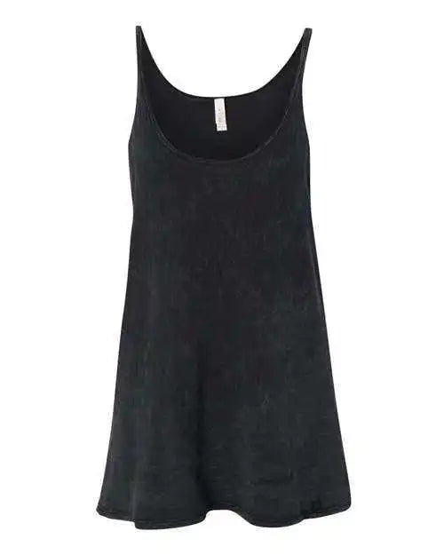 Bella + Canvas 8838 Women’s Slouchy Tank - Black Mineral Wash