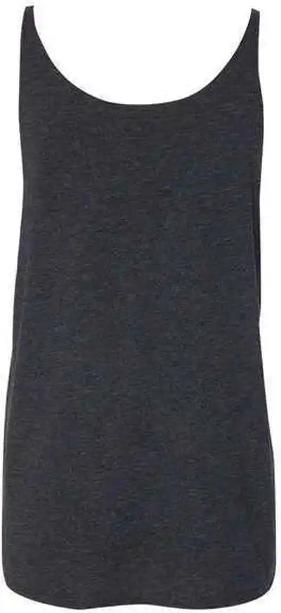 Bella + Canvas 8838 Women’s Slouchy Tank - Charcoal Black Triblend