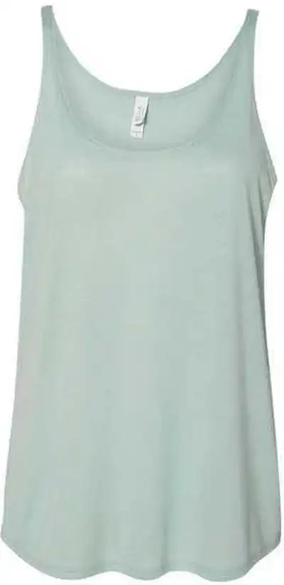 Bella + Canvas 8838 Women’s Slouchy Tank - Dusty Blue