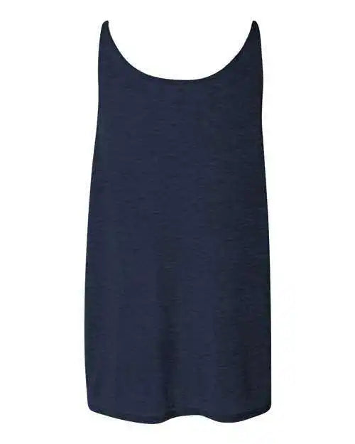 Bella + Canvas 8838 Women’s Slouchy Tank Heather Navy