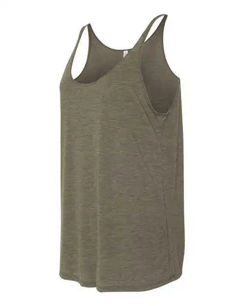 Bella + Canvas 8838 Women’s Slouchy Tank - Heather Olive