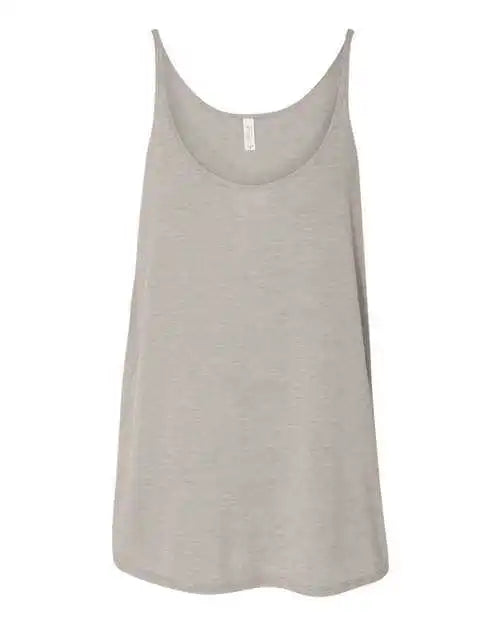 Bella + Canvas 8838 Women’s Slouchy Tank - Heather Stone