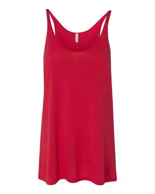 Bella + Canvas 8838 Women’s Slouchy Tank - Red