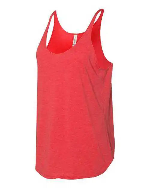 Bella + Canvas 8838 Women’s Slouchy Tank - Red Triblend