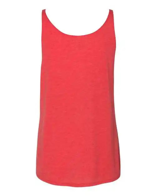 Bella + Canvas 8838 Women’s Slouchy Tank - Red Triblend