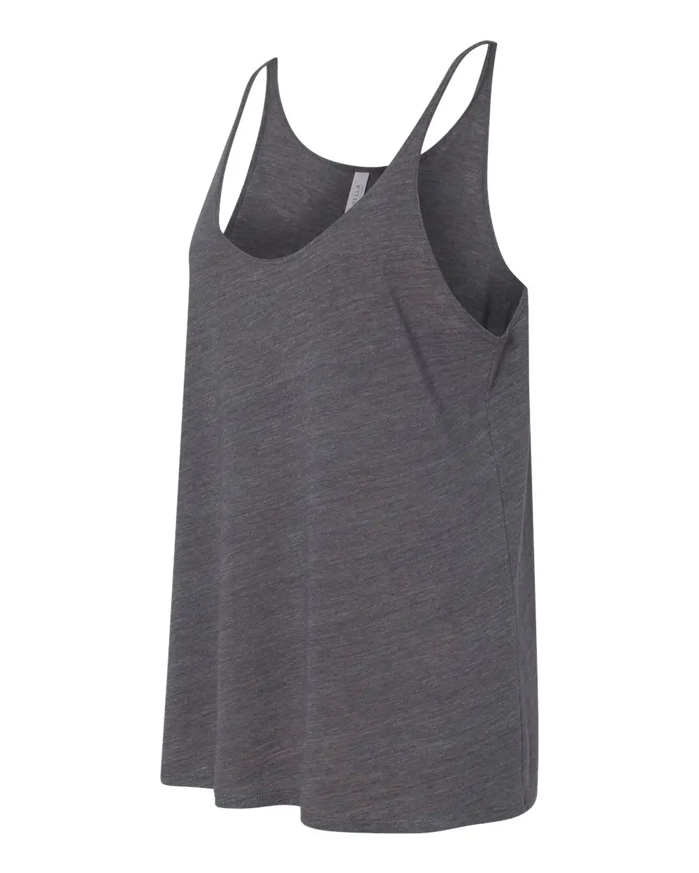 Bella + Canvas 8838b Women’s Slouchy Tank - 8838 - Asphalt Slub - Ladies s