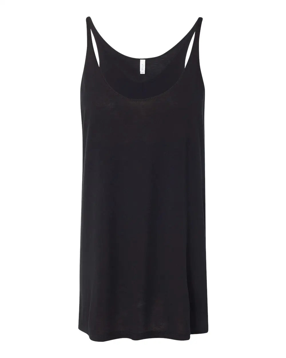 Bella + Canvas 8838b Women’s Slouchy Tank - 8838 - Black - Ladies s