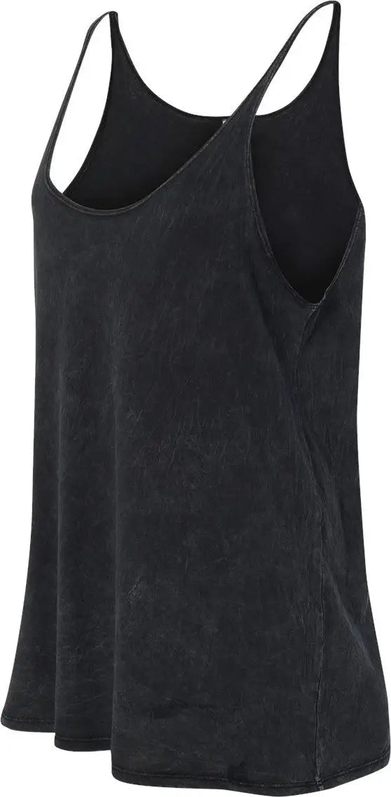 Bella + Canvas 8838b Women’s Slouchy Tank - 8838 - Black Mineral Wash - Ladies s
