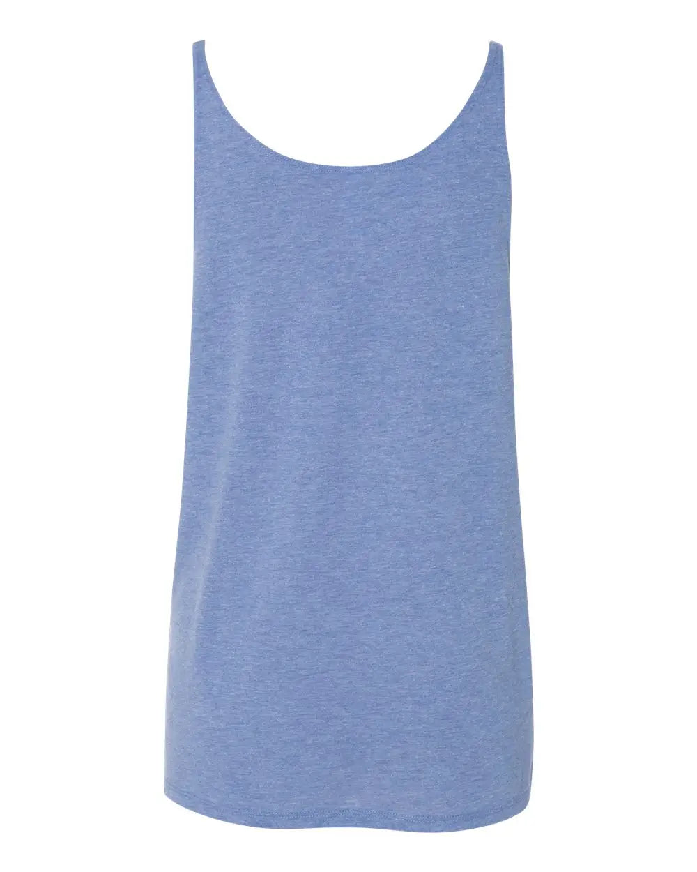 Bella + Canvas 8838b Women’s Slouchy Tank - 8838 - Blue Triblend