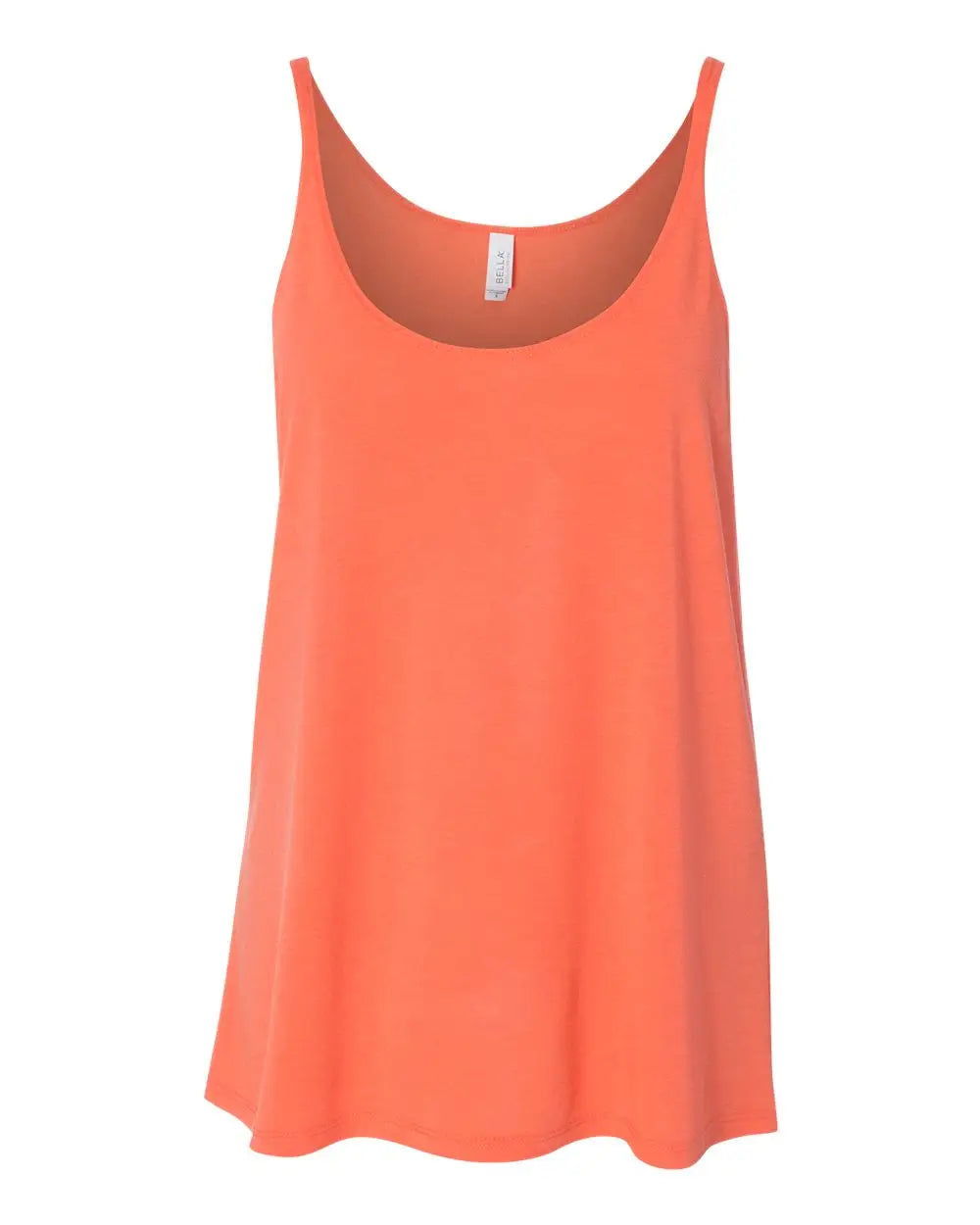 Bella + Canvas 8838b Women’s Slouchy Tank - 8838 - Coral - Ladies s