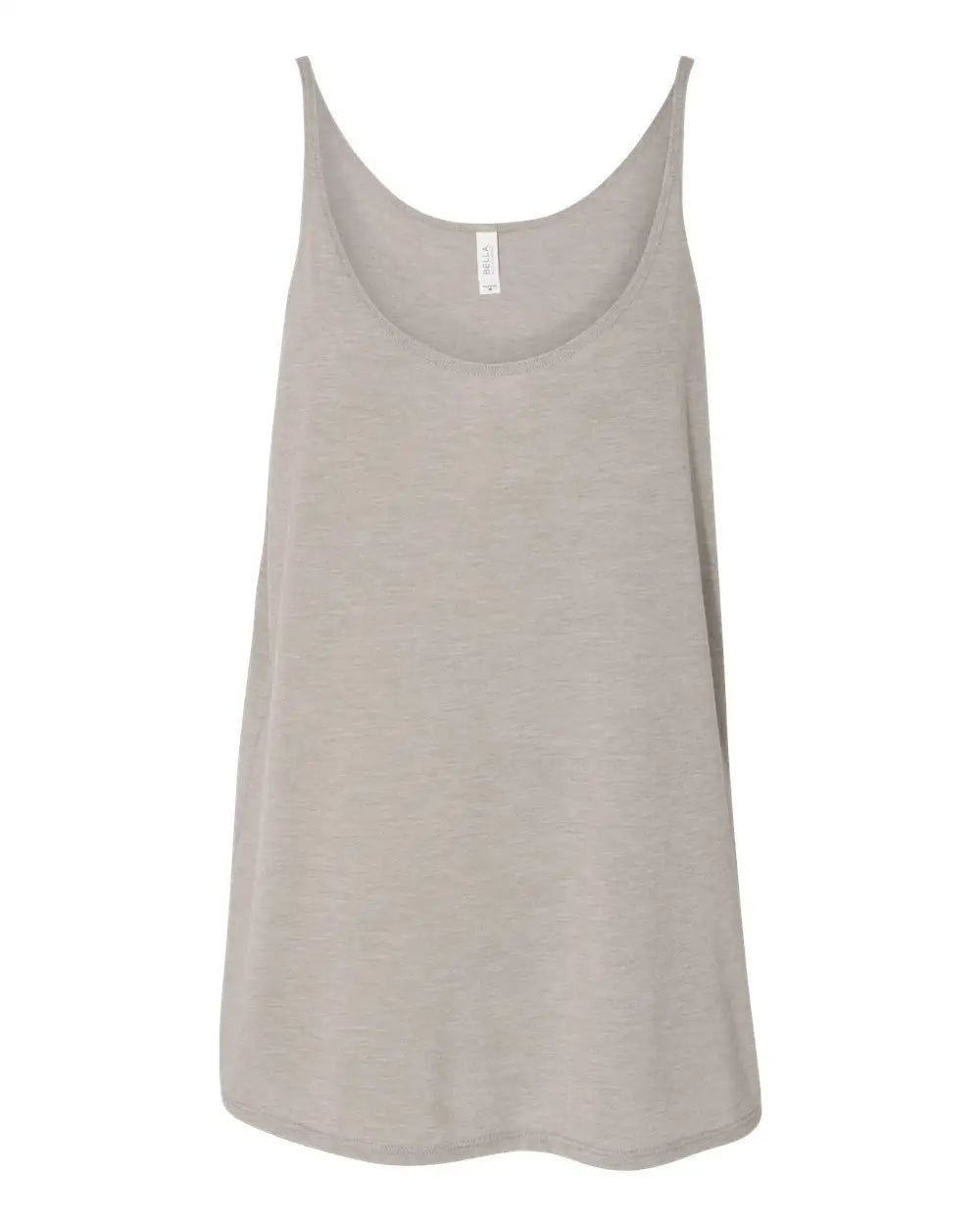 Bella + Canvas 8838b Women’s Slouchy Tank - 8838 - Heather Stone - Ladies s