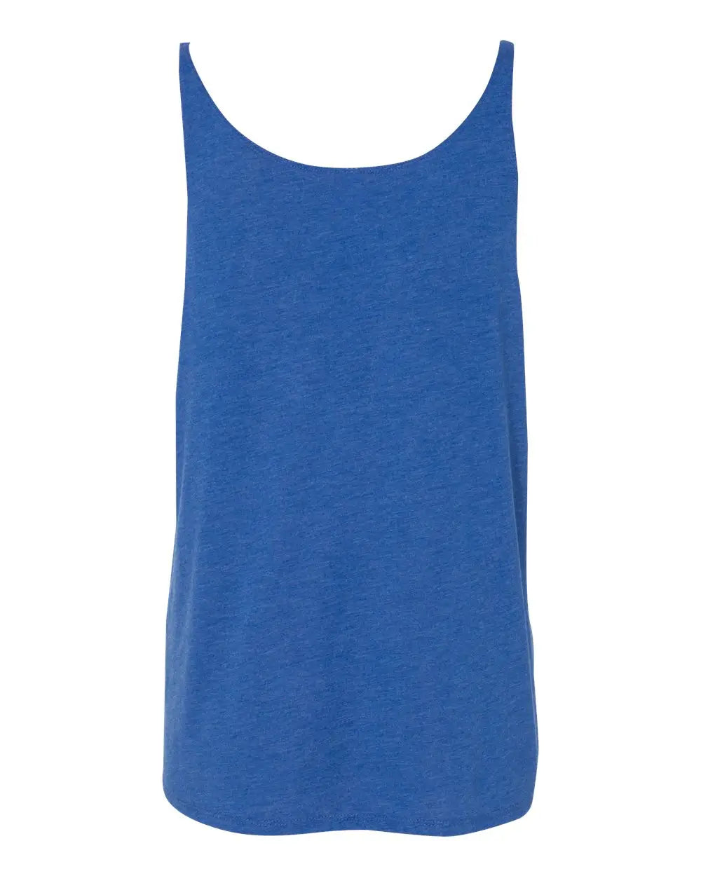 Bella + Canvas 8838b Women’s Slouchy Tank - 8838 - True Royal Triblend