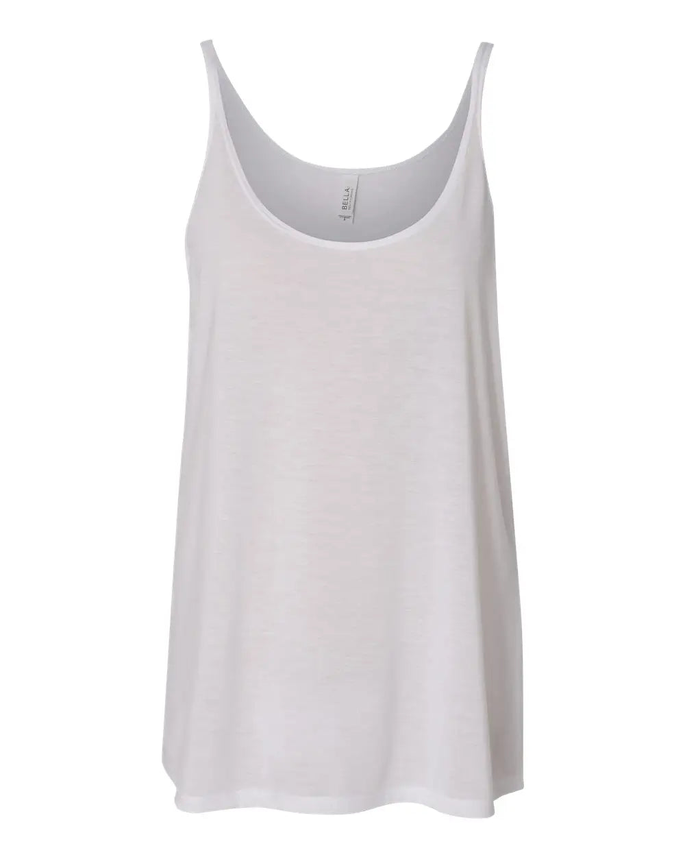 Bella + Canvas 8838b Women’s Slouchy Tank - 8838 - White - Ladies s