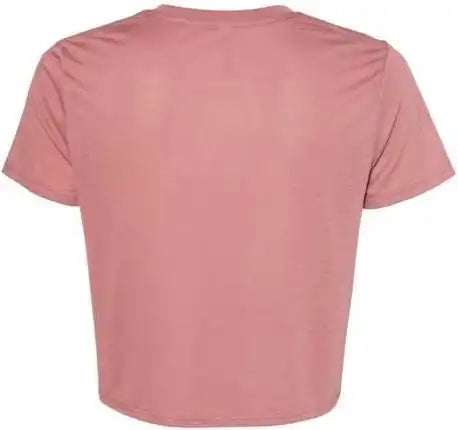 Bella + Canvas 8882 Womens Flowy Cropped Tee Mauve