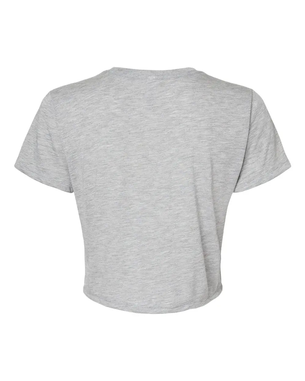 Bella + Canvas 8882b Women’s Flowy Crop Tee - 8882 - Athletic Heather