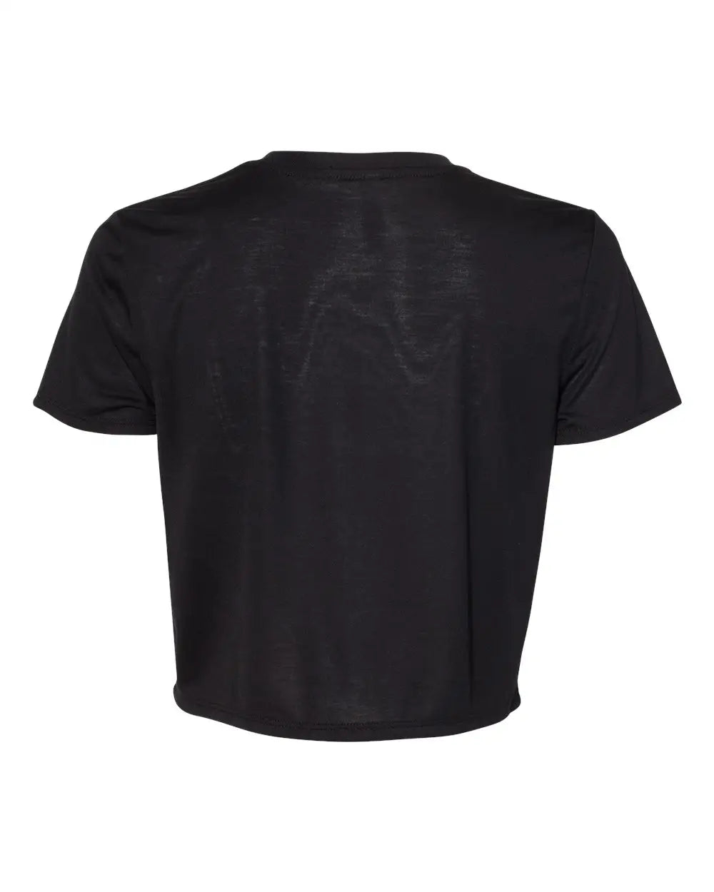 Bella + Canvas 8882b Women’s Flowy Crop Tee - 8882 - Black