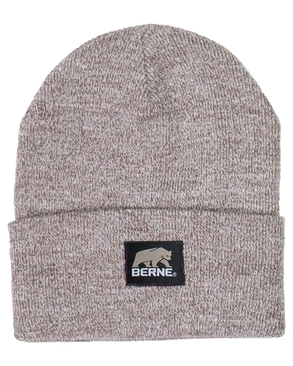 Berne Apparel H150 Heritage Knit Cuff Beanie - Hickory Heather - one Size Fits Most