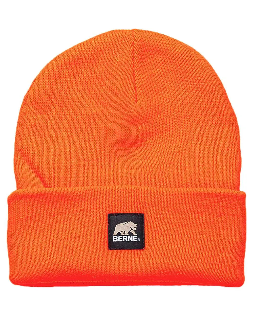 Berne Apparel H150 Heritage Knit Cuff Beanie - Orange - one Size Fits Most