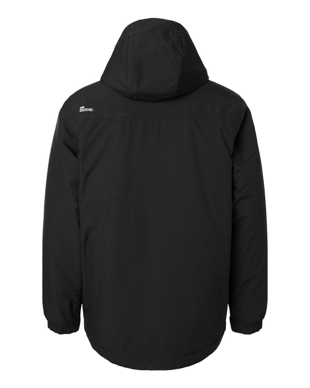 Berne Apparel Hj222 Men’s Jobsite 3-in-1 System Jacket - Black