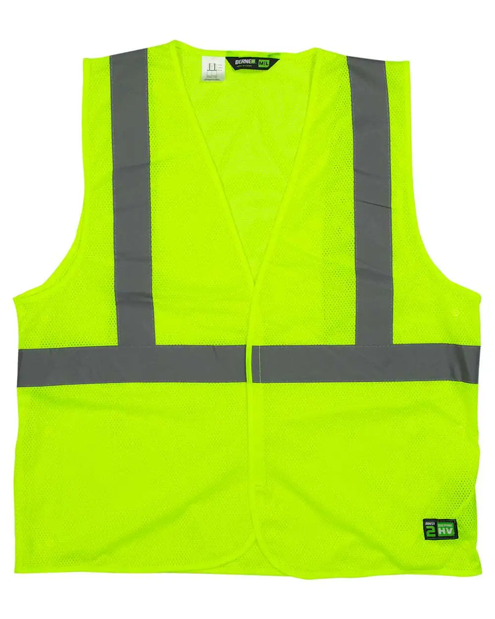 Berne Apparel Hvv042 Hi-vis Class 2 Economy Vest