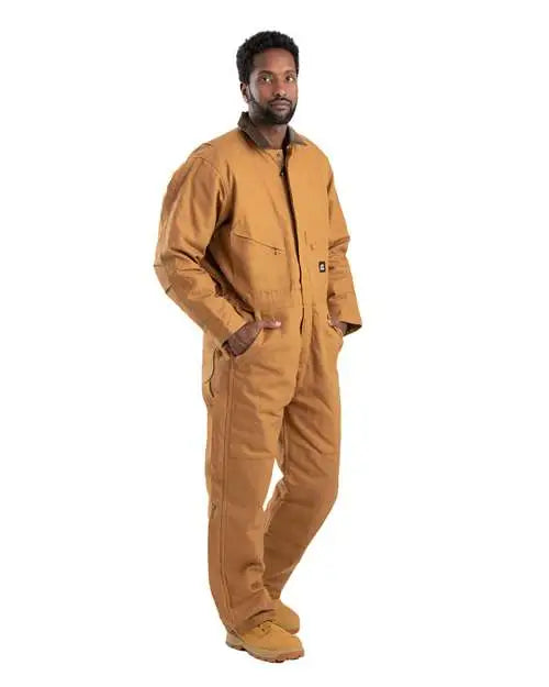 Berne Apparel I417t Heritage Tall Duck Insulated Coverall - Brown