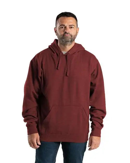 Berne Apparel Sp401 Signature Sleeve Hooded Pullover - Brick