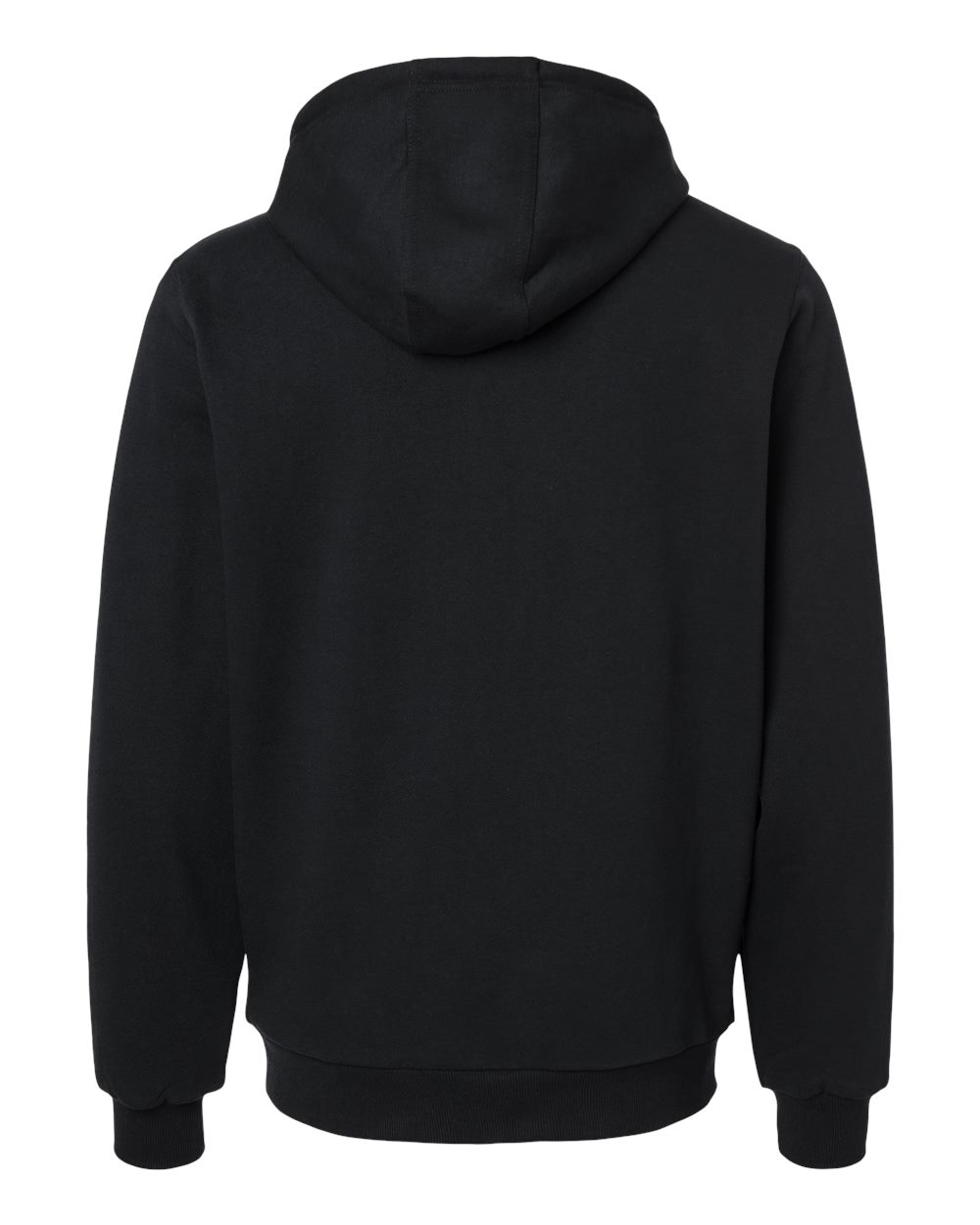 Berne Apparel Sz107 Men’s Heritage Grid Fleece-lined Full-zip Hooded Sweatshirt - Black