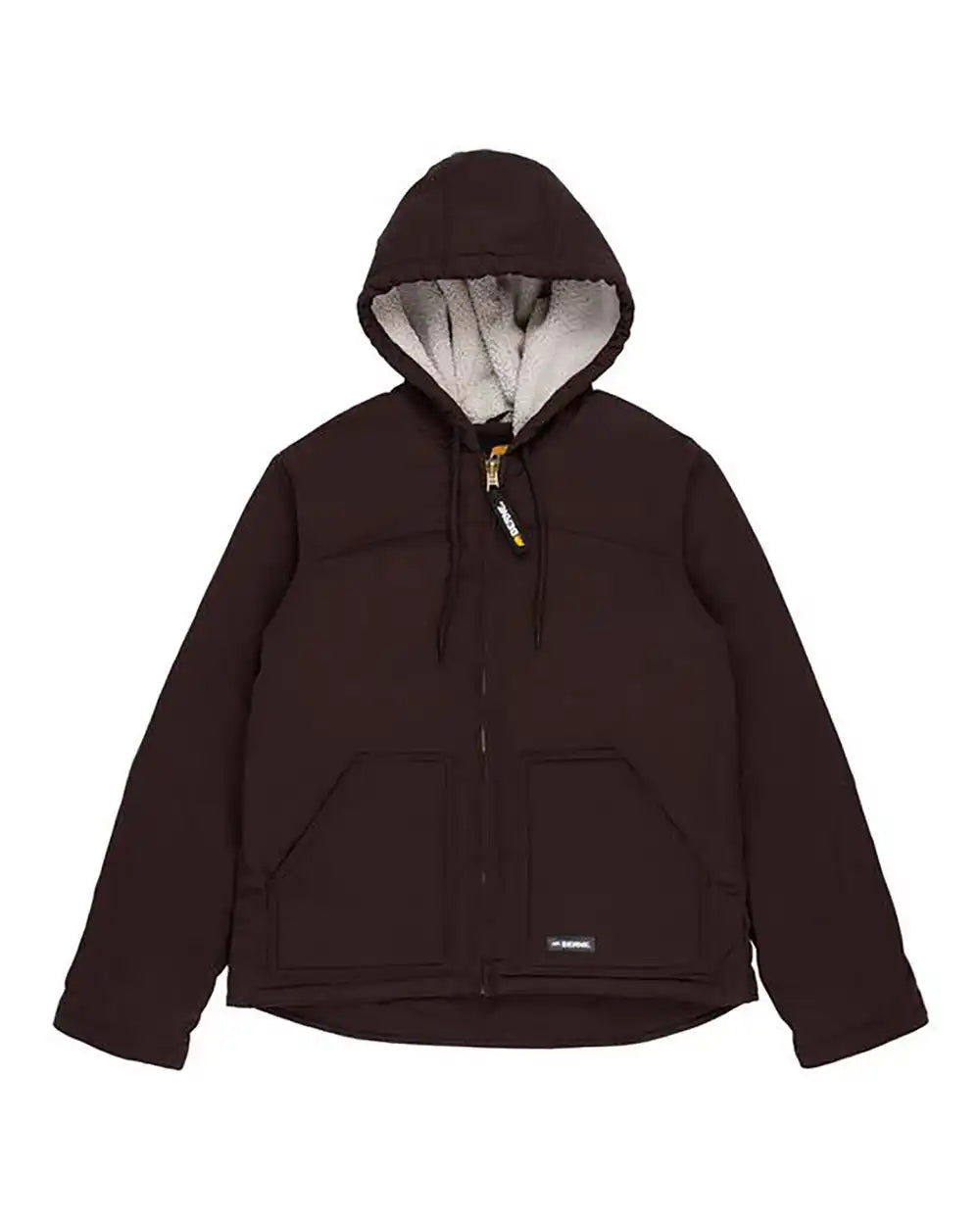 Berne Apparel Whj43 Women’s Softstone Hooded Coat - Dark Brown - s