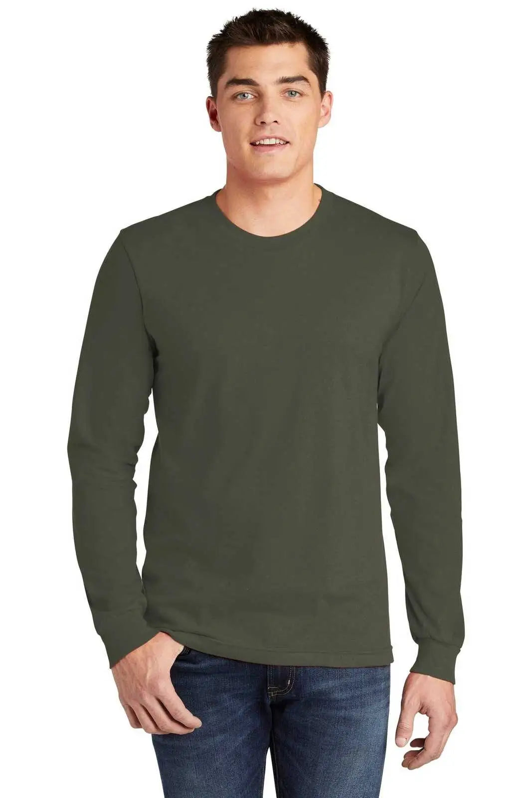 American Apparel 2007w Fine Jersey Long Sleeve T-shirt - Lieutenant