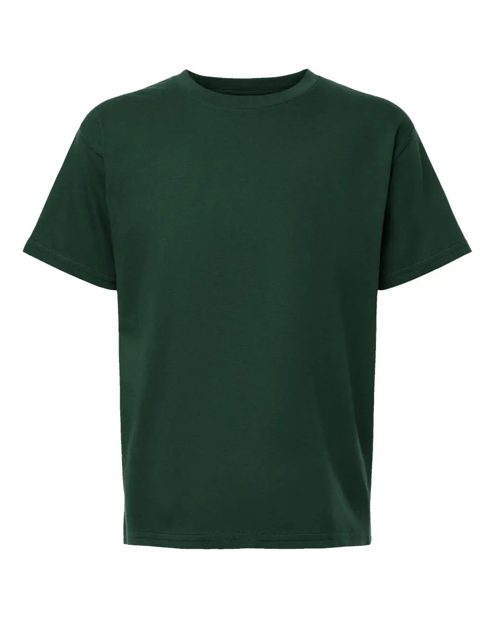 American Apparel 2001y Youth Fine Jersey Tee - Forest - Xs