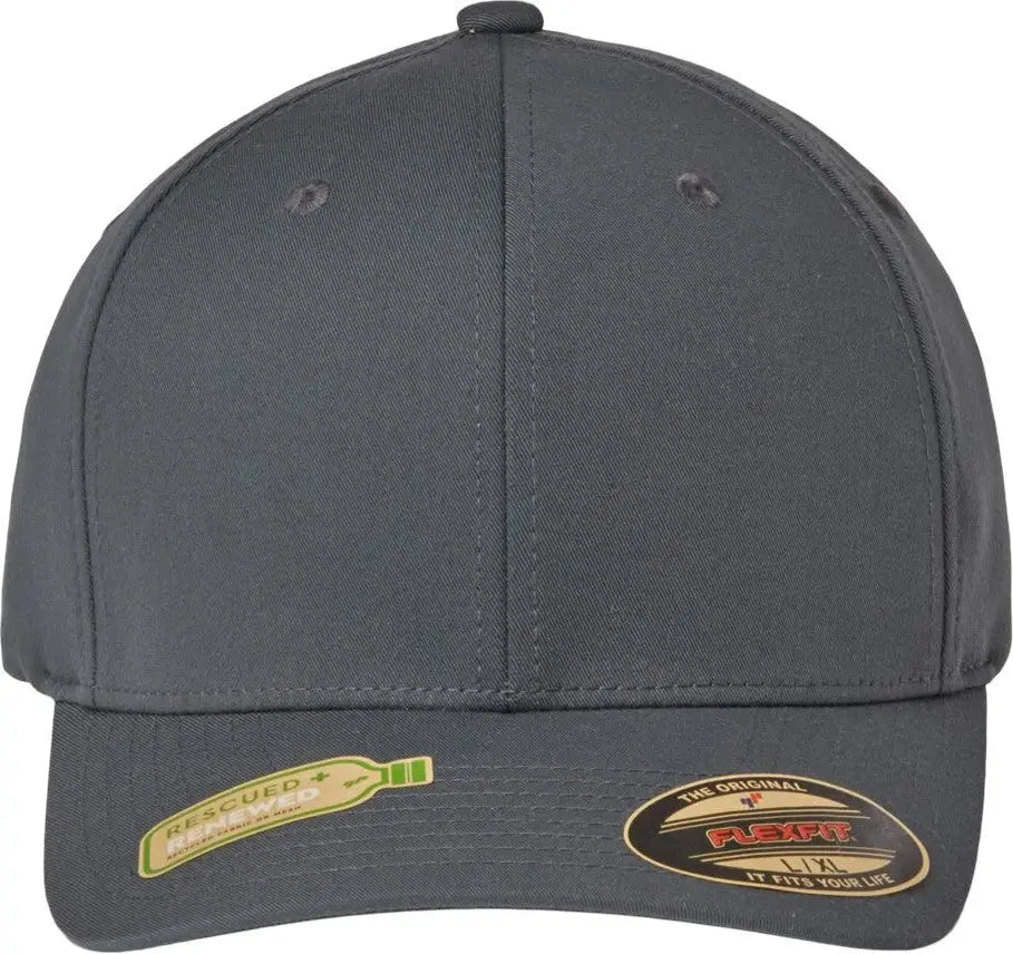Flexfit 6277r Sustainable Polyester Cap - Light Charcoal - Dark Gray / S/m
