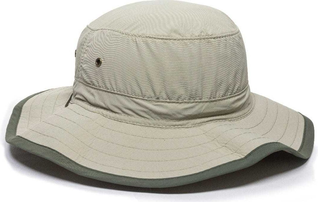 Oc Sports Bh-600 Boonie Hat - Khaki - 6 7/8’’ - 7 1/2’’