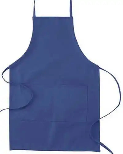 Big Accessories Apr53 Two-pocket 30’’ Apron - Royal - one Size Fits Most