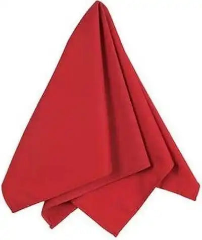 Big Accessories Ba001 Solid Bandana - Red - one Size Fits Most