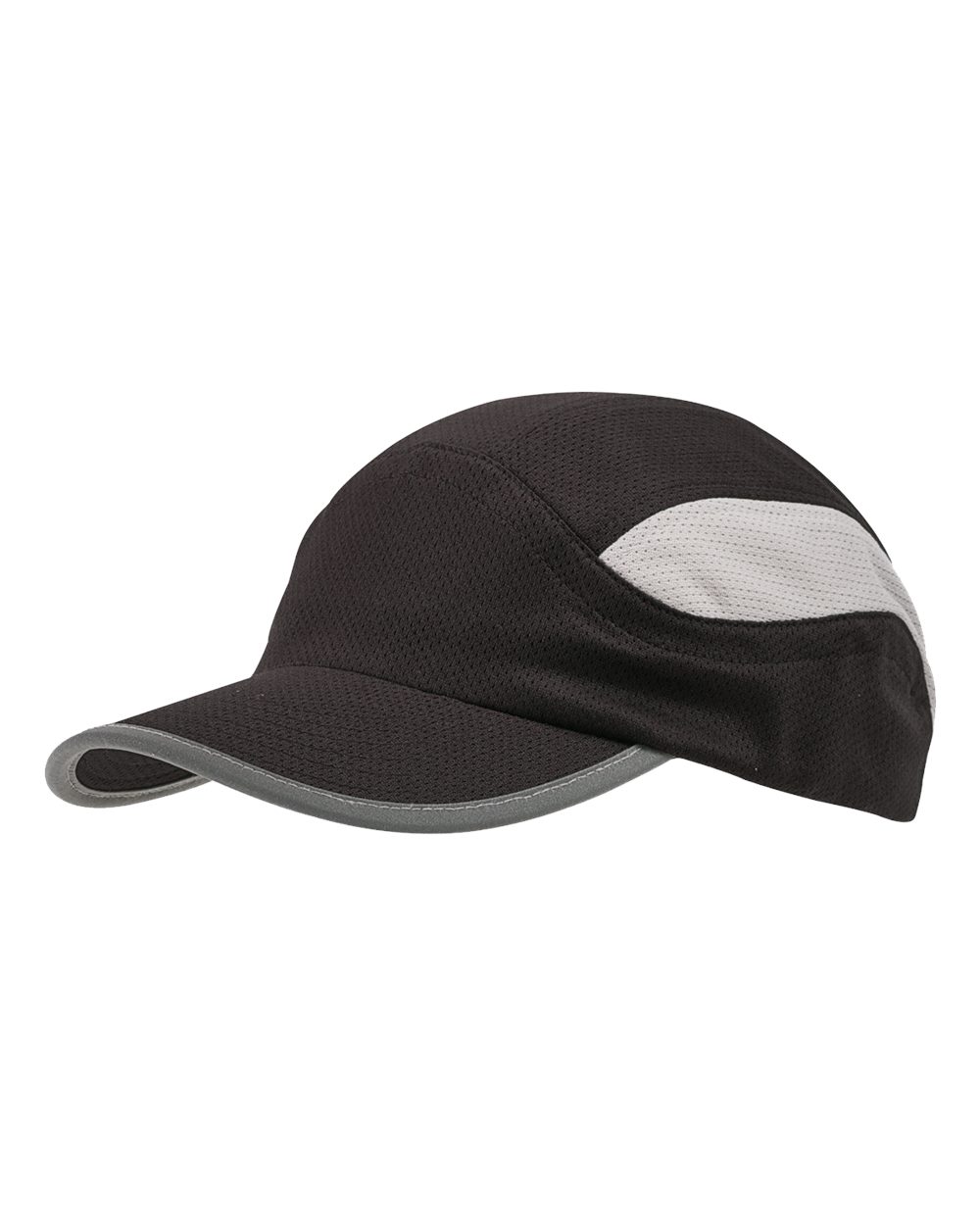 Big Accessories Ba503 Mesh Runner Cap - Black