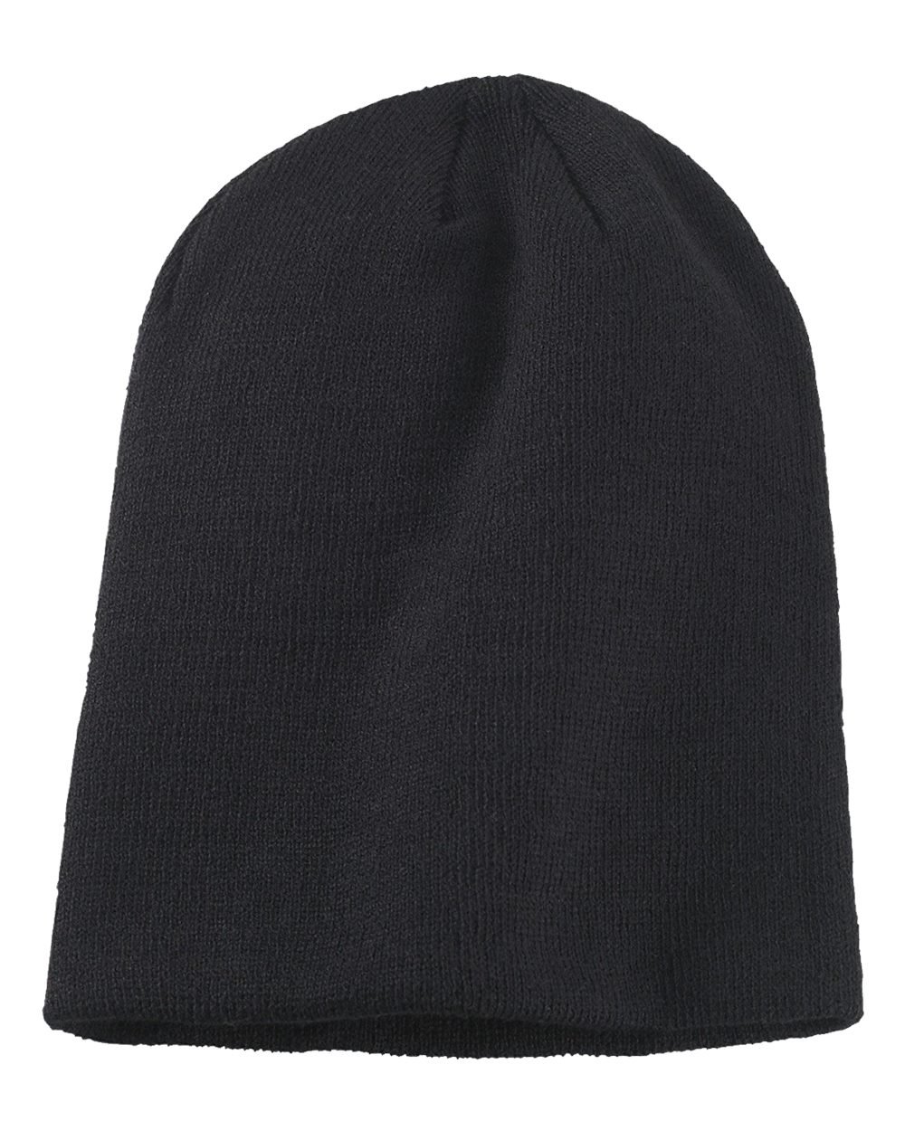 Big Accessories Ba519 Slouch Beanie - Black