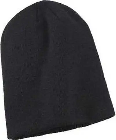Big Accessories Ba519 Slouch Beanie - Black - one Size Fits Most