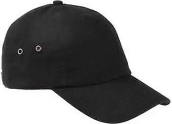 Big Accessories Ba529 Washed Baseball Cap - Black - one Size Fits Most