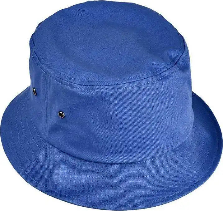Big Accessories Ba534 Metal Eyelet Bucket Cap - Sail Blue - Sail Blue / Os
