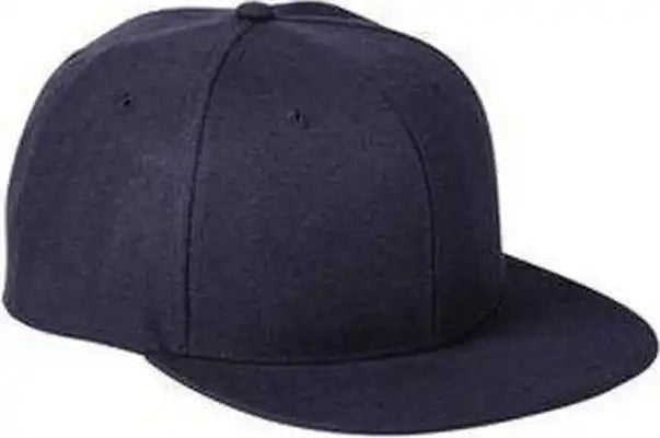 Big Accessories Ba539 Flat Bill Sport Cap - Navy - one Size Fits Most