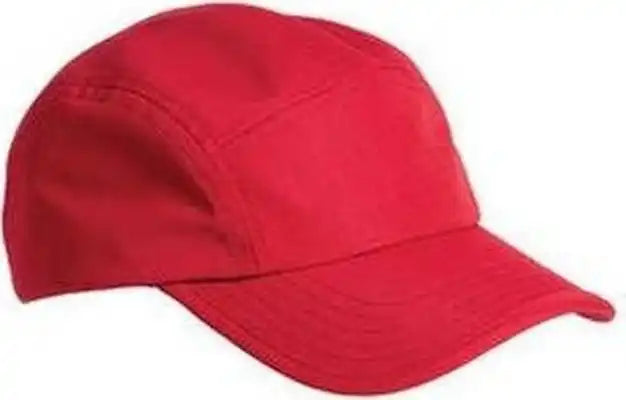 Big Accessories Ba603 Pearl Performance Cap - Red - one Size Fits Most