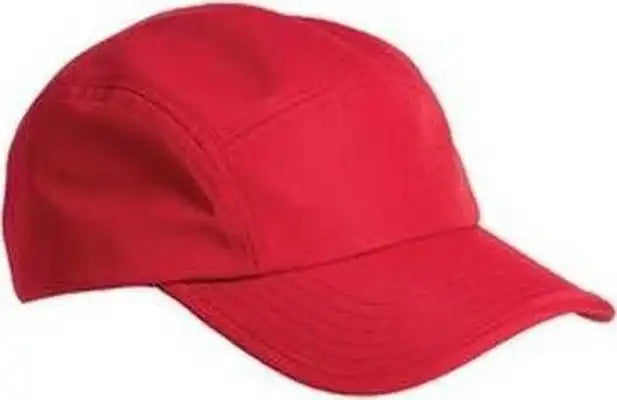Big Accessories Ba603 Pearl Performance Cap - Red - one Size Fits Most