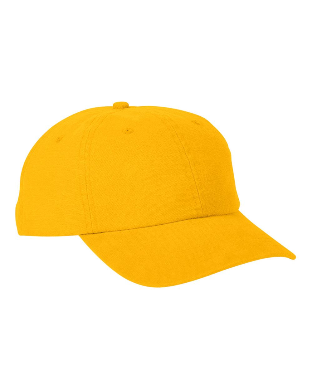 Big Accessories Ba610 Heavy Washed Canvas Cap - Mustard
