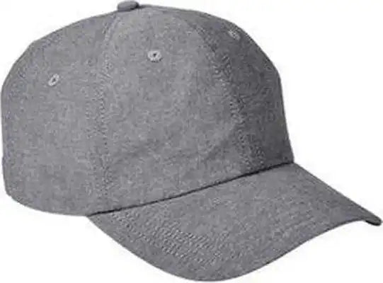 Big Accessories Ba614 Summer Prep Cap - Black Chambray - Dark Gray / one Size Fits Most