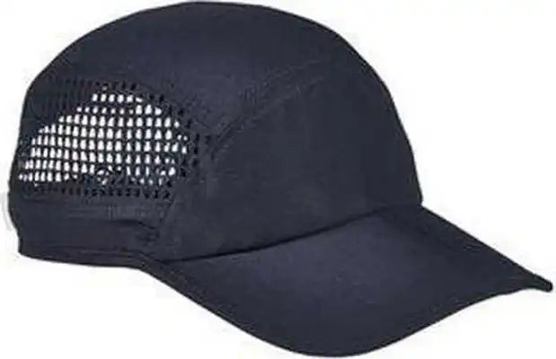 Big Accessories Ba657 Foldable Bill Performance Cap - Navy - one Size Fits Most