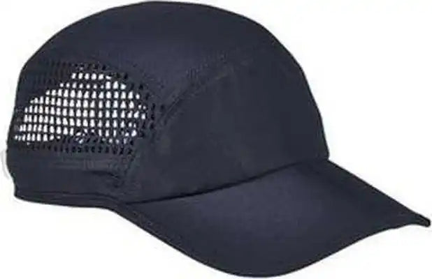 Big Accessories Ba657 Foldable Bill Performance Cap - Navy - one Size Fits Most