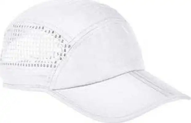 Big Accessories Ba657 Foldable Bill Performance Cap White / one Size Fits Most