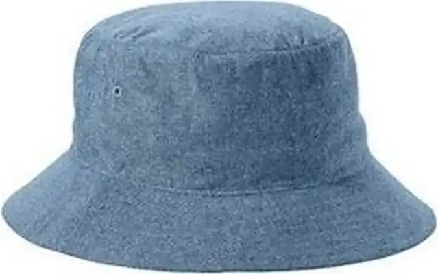 Big Accessories Ba676 Crusher Bucket Hat - Indigo Denim - Navy / one Size Fits Most